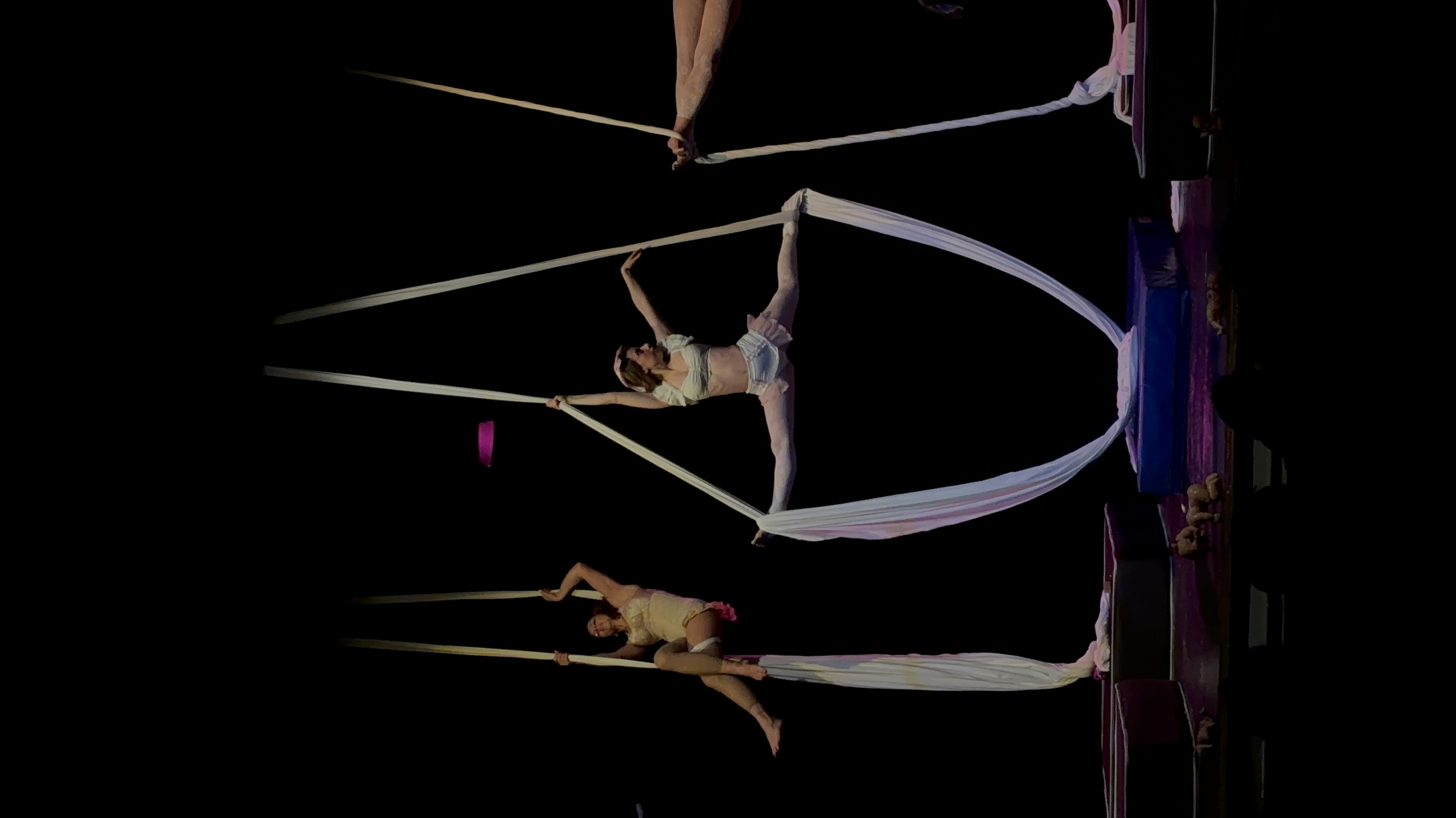 In the air